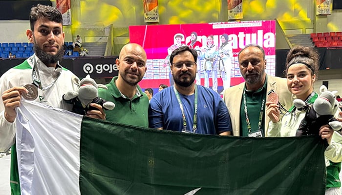 Pakistani athletes shine at 6th Asian Taekwondo Open Championship