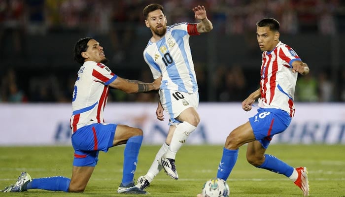 Messi's Argentina suffer shock defeat from Paraguay in World Cup qualifiers