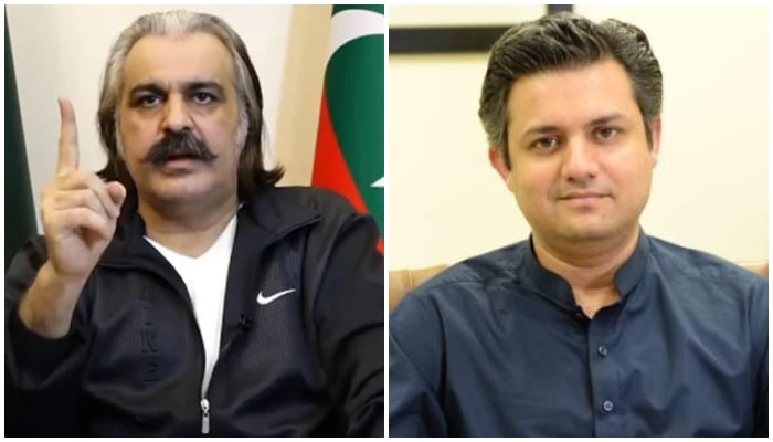 Gandapur, Hammad 'engage in spat' over PTI's D-Chowk protest