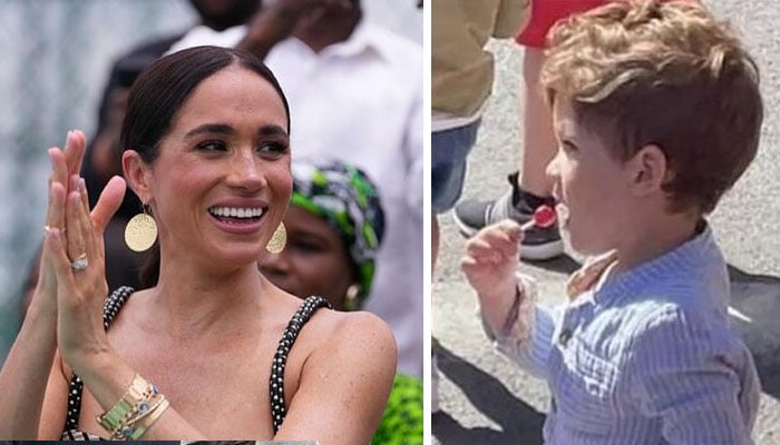 Prince Archie's pictures on a sleigh ride with Meghan Markle go viral