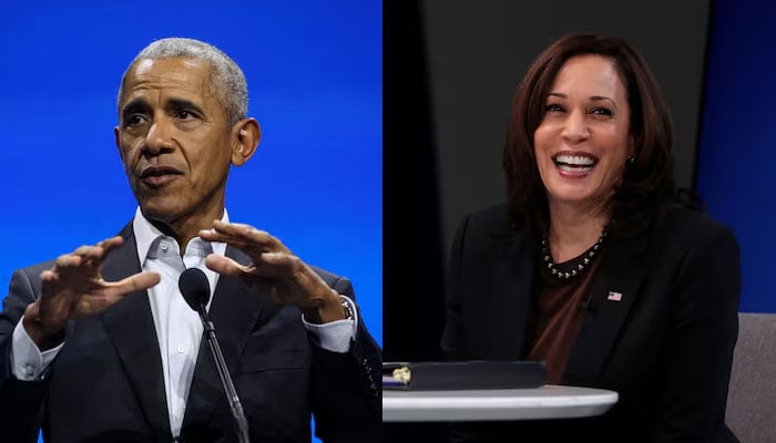 Harris's presidential election campaign receives support from Obama