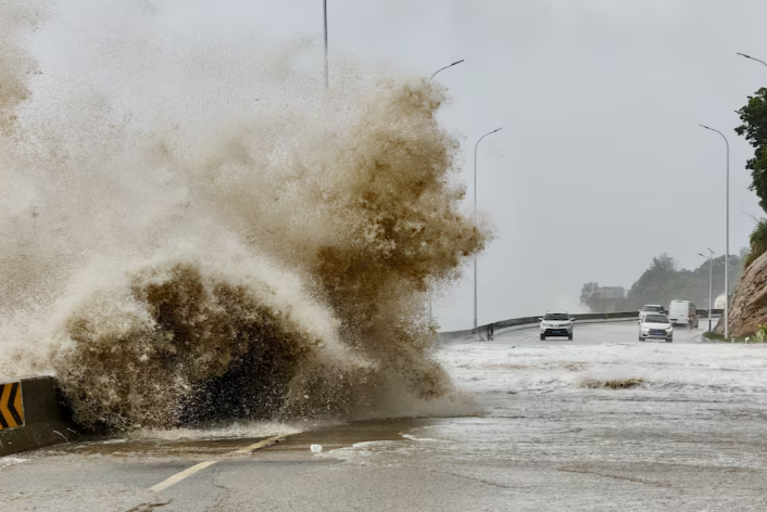 Climate change fuels extreme rainfall and stronger typhoons