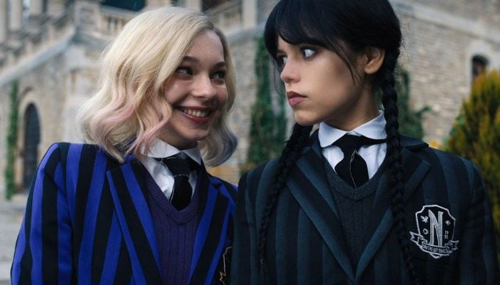 'Wednesday' star Emma Myers challenges fans to stare-off against Jenna Ortega